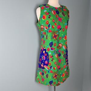 Handmade One-Of-A-kind Retro Inspired Dress (L/XL)